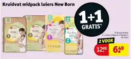 Kruidvat Kruidvat midpack luiers New Born aanbieding