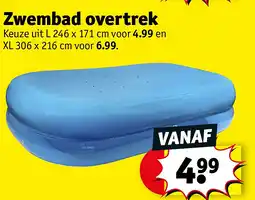 Kruidvat Zwembad overtrek aanbieding