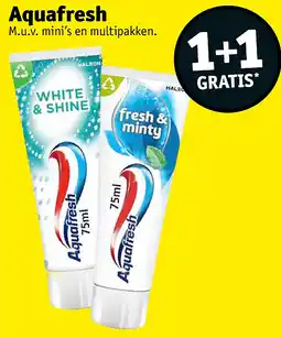 Kruidvat Aquafresh aanbieding