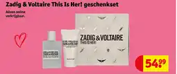 Kruidvat Zadig & Voltaire This Is Her! geschenkset aanbieding