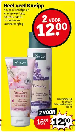 Kruidvat Heel veel Kneipp aanbieding