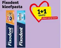 Kruidvat Fixodent kleefpasta aanbieding