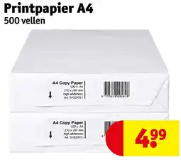 Kruidvat Printpapier A4 aanbieding