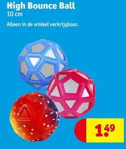Kruidvat High Bounce Ball aanbieding