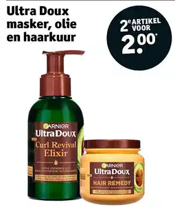 Kruidvat Ultra Doux masker, olie en haarkuur aanbieding