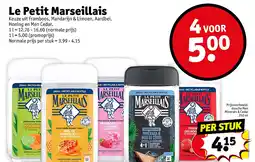 Kruidvat Le Petit Marseillais aanbieding