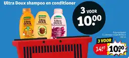 Kruidvat Ultra Doux shampoo en conditioner aanbieding