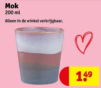 Kruidvat Mok aanbieding