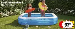 Kruidvat Familiezwembad L aanbieding