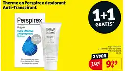 Kruidvat Therme en Perspirex deodorant Anti-Transpirant aanbieding
