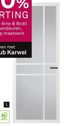 Karwei Arne & Bodil binnendeur ABE105 aanbieding