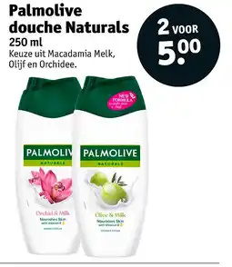 Kruidvat Palmolive douche Naturals aanbieding
