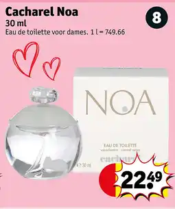 Kruidvat Cacharel Noa aanbieding
