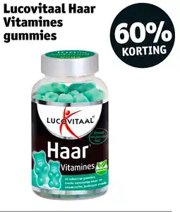 Kruidvat Lucovitaal Haar Vitamines gummies aanbieding