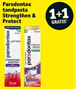 Kruidvat Parodontax tandpasta Strengthen & Protect aanbieding