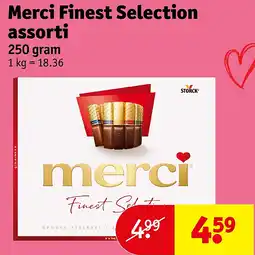 Kruidvat Merci Finest Selection assorti aanbieding