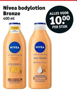 Kruidvat Nivea bodylotion Bronze aanbieding