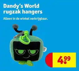 Kruidvat Dandy’s World rugzak hangers aanbieding