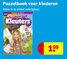 Kruidvat Puzzelboek voor kinderen aanbieding