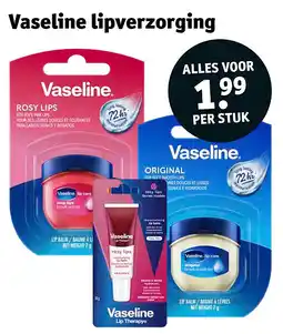 Kruidvat Vaseline lipverzorging aanbieding