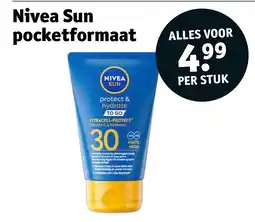 Kruidvat Nivea Sun pocketformaat aanbieding