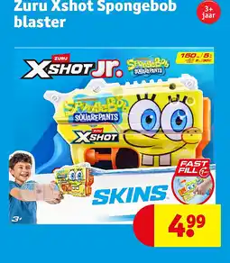 Kruidvat Zuru Xshot Spongebob blaster aanbieding