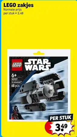 Kruidvat LEGO zakjes aanbieding