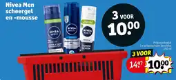 Kruidvat Nivea Men scheergel en -mousse aanbieding