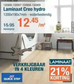 Cevo Laminaat Creo hydro aanbieding