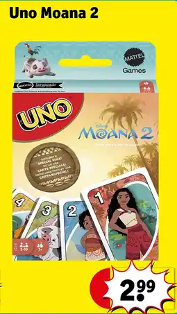 Kruidvat Uno Moana 2 aanbieding