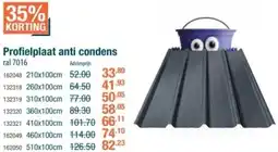 Cevo Profielplaat anti condens aanbieding