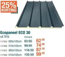 Cevo Ecopaneel ECO 30 aanbieding