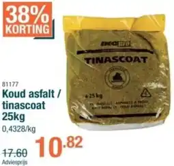 Cevo Koud asfalt / tinascoat aanbieding