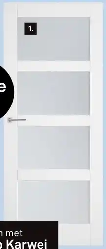 Karwei Deur Floor stomp aanbieding