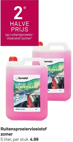 Karwei Ruitensproeiervloeistof zomer aanbieding