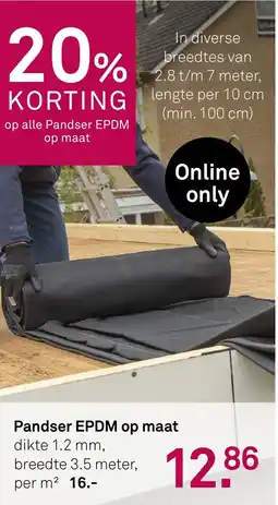 Karwei Pandser EPDM op maat aanbieding