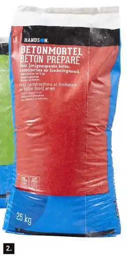 Karwei Handson betonmortel aanbieding