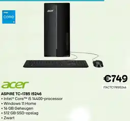 CompuDeals Acer Aspire TC-1785 15246 aanbieding