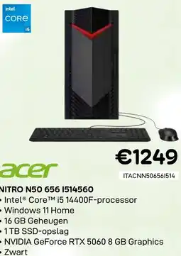 CompuDeals Acer Nitro N50 656 I514560 aanbieding