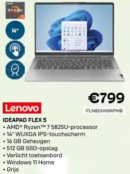 CompuDeals Lenovo Ideapad flex 5 aanbieding
