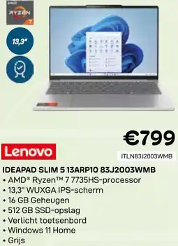 CompuDeals Lenovo Ideapad slim 5 13ARP10 83J2003WMB aanbieding