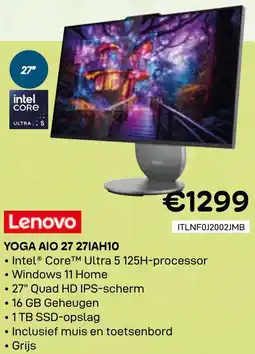 CompuDeals Lenovo Yoga AIO 27 271AH10 aanbieding