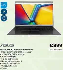 CompuDeals Asus Vivobook 16X1605VA-SH1937W-BE aanbieding