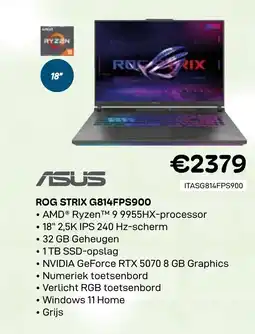 CompuDeals Asus rog strix g814fps900 aanbieding