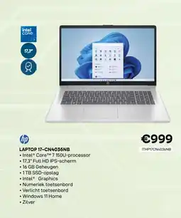 CompuDeals Hp laptop 17-cn4036nb aanbieding