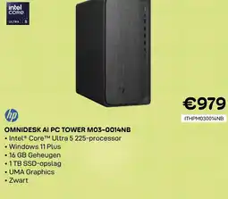 CompuDeals Hp omnidesk ai pc tower m03-0014nb aanbieding