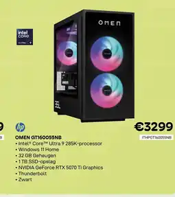 CompuDeals Hp omen gt160055nb aanbieding