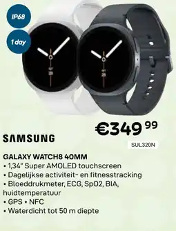 CompuDeals Samsung galaxy watch8 40mm aanbieding