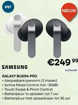 CompuDeals Samsung galaxy buds4 pro aanbieding