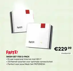 CompuDeals Fritz! !mesh set 1700 2-pack aanbieding